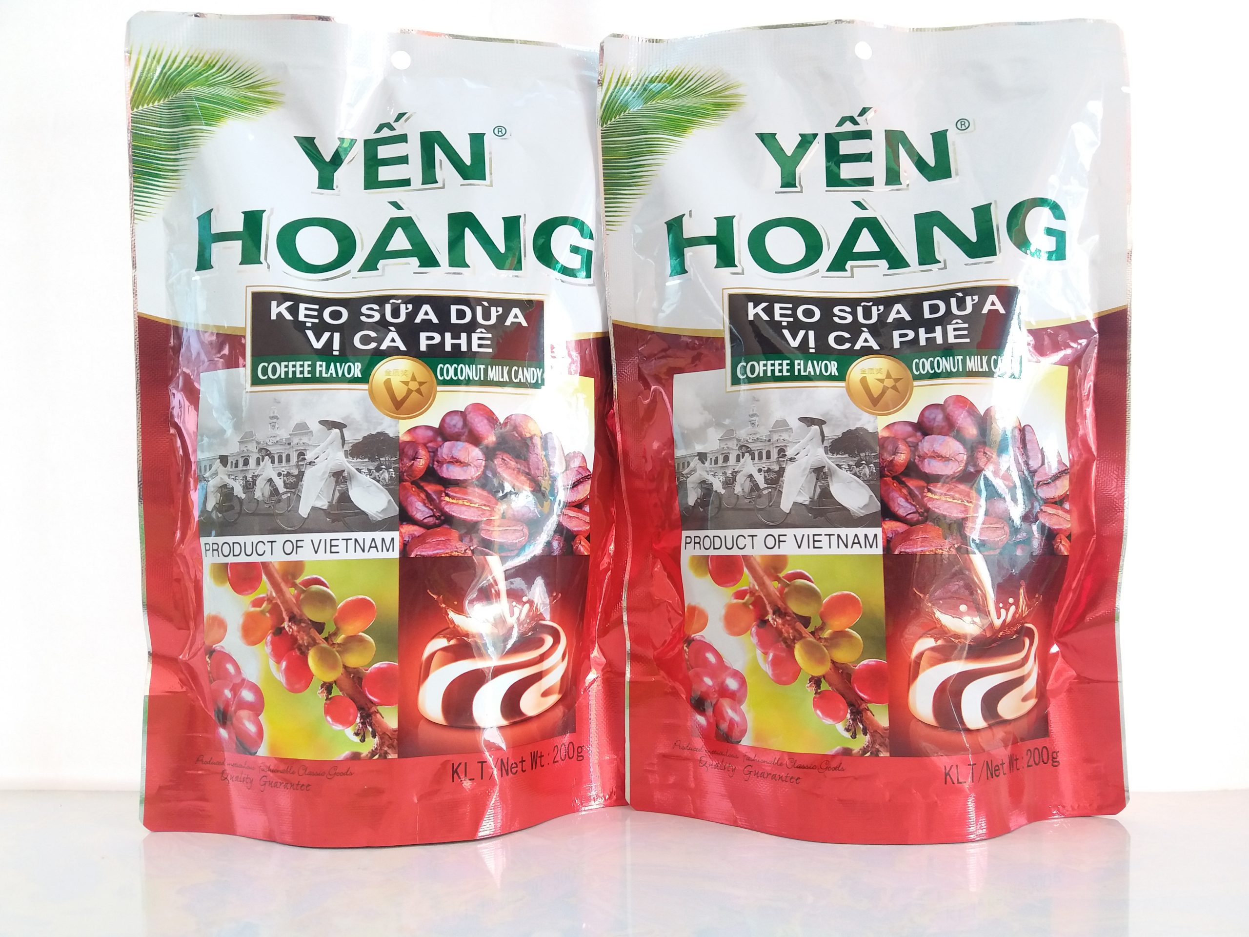 KẸO SỮA DỪA VỊ CÀ PHÊ 200G